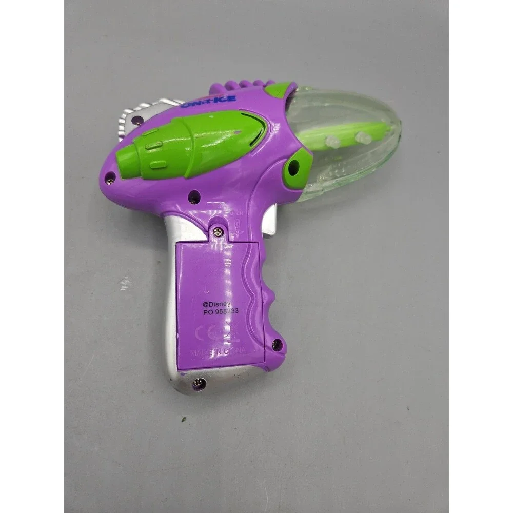Disney On Ice Buzz Lightyear Blaster Gun Lights Sound Tested Works Purple Green
